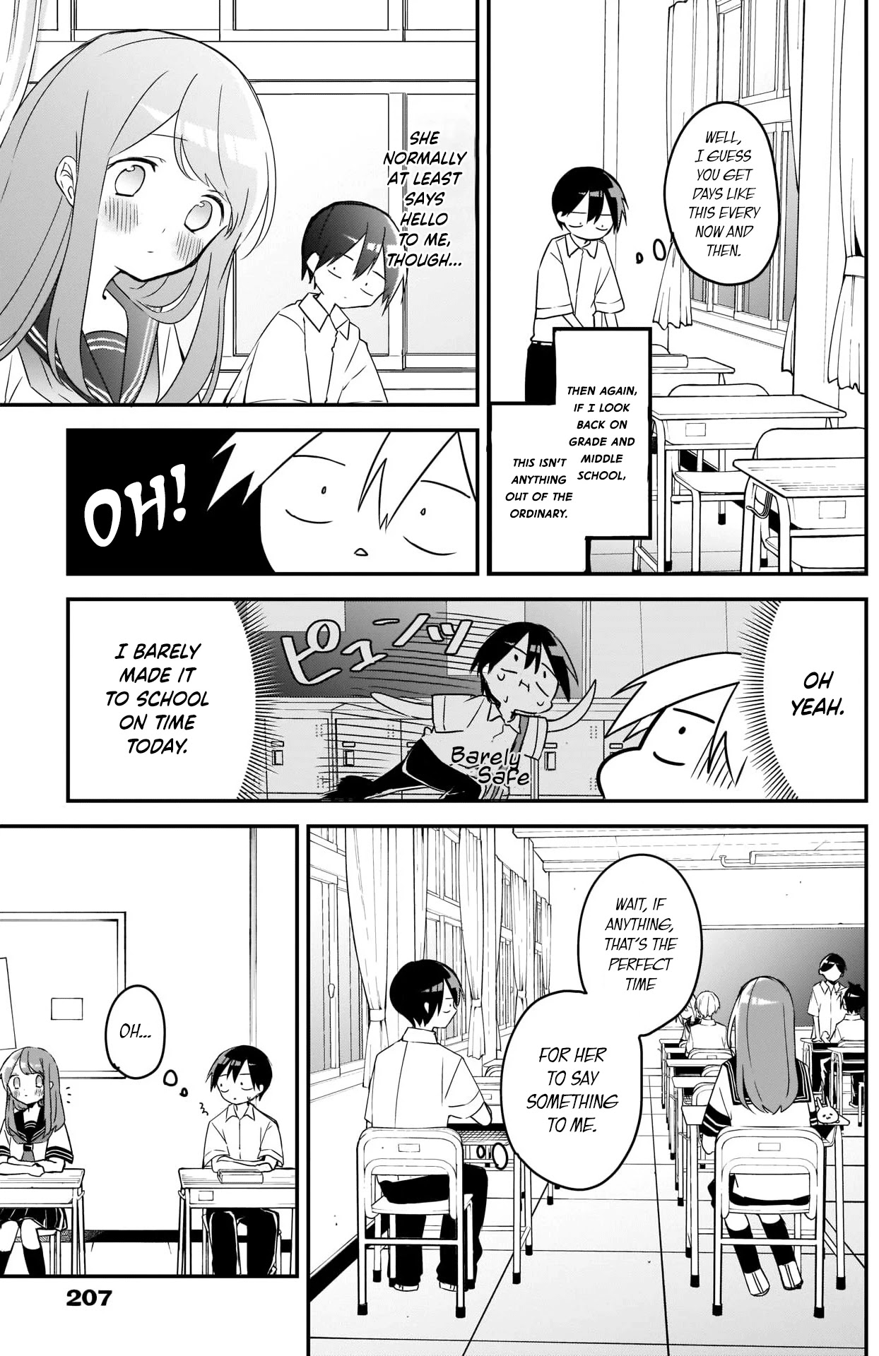 Kubo-san Doesn't Leave Me Be (a Mob) Chapter 76 page 3 - Chapter 76: Voice and Written Words