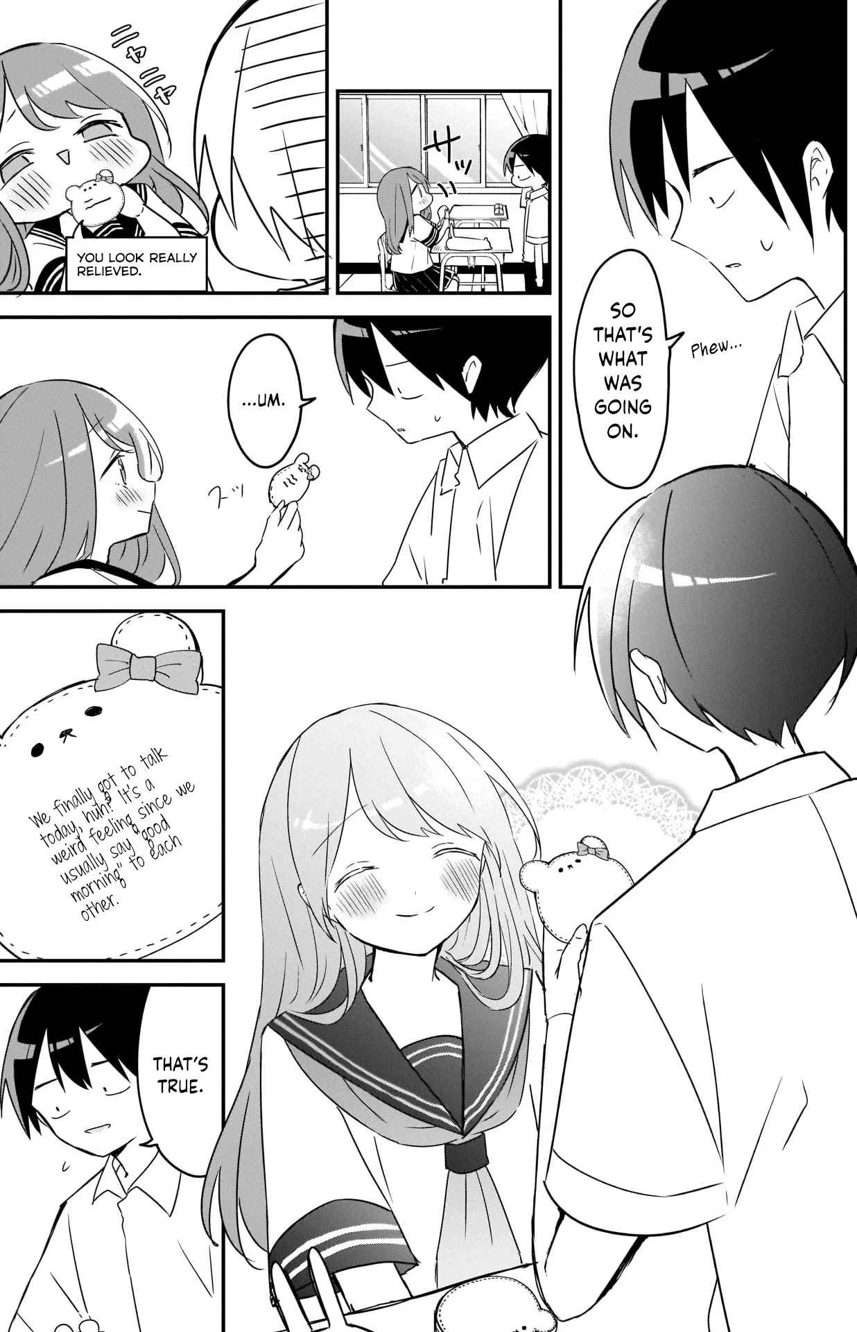 Kubo-san Doesn't Leave Me Be (a Mob) Chapter 76 page 7 - Chapter 76: Voice and Written Words