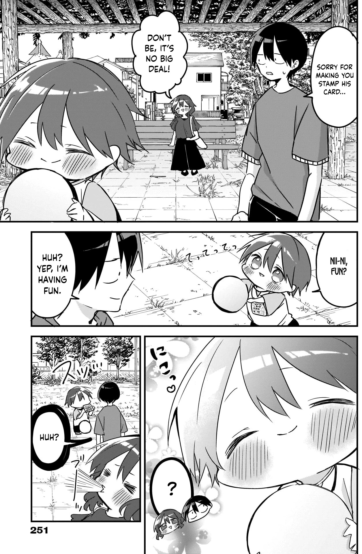 Kubo-san Doesn't Leave Me Be (a Mob) Chapter 77 page 7 - Chapter 77: Ice Cream and a Stamp Card for Good Things