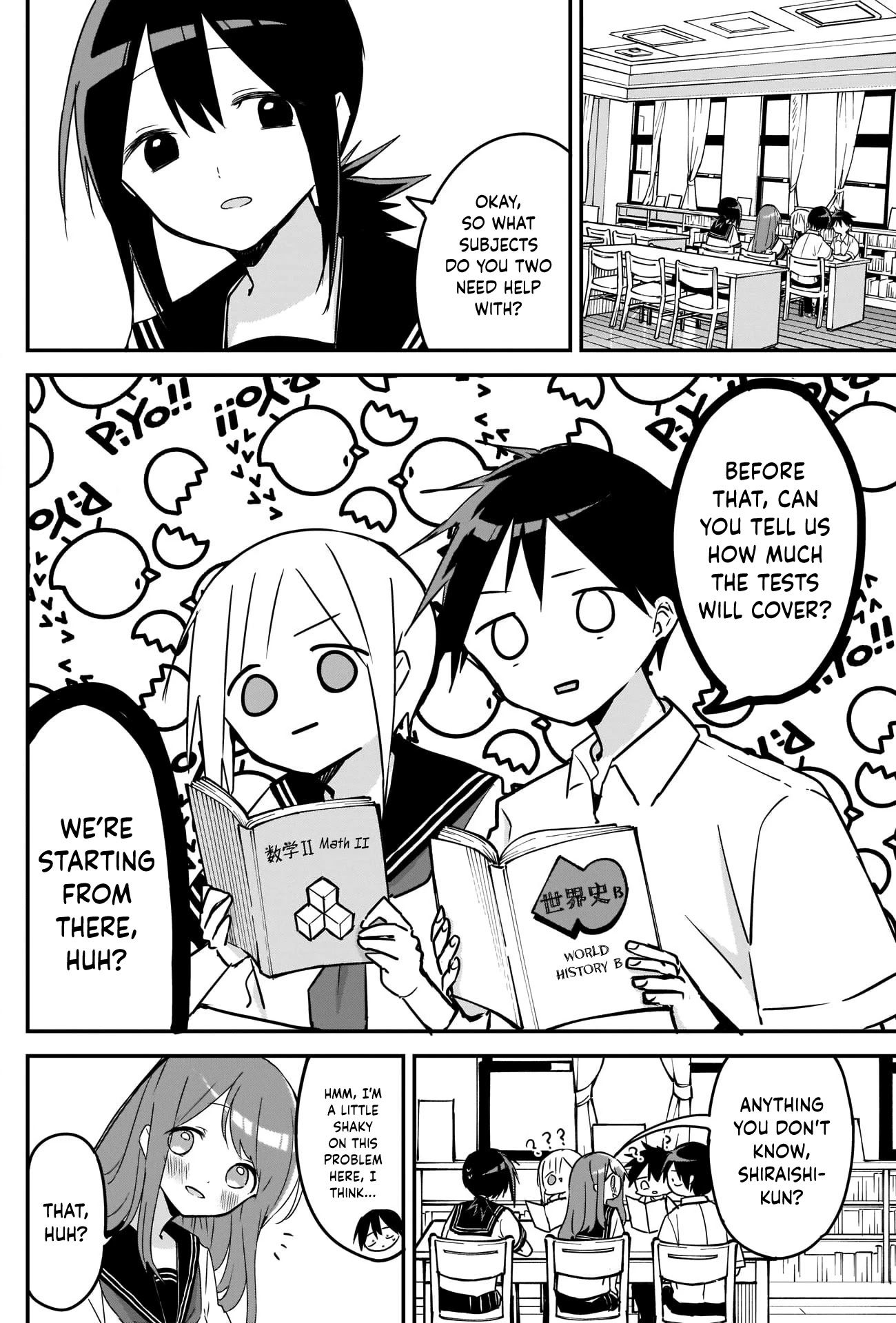 Kubo-san Doesn't Leave Me Be (a Mob) Chapter 78 page 10 - Chapter 78: Semester Exams and Emergency