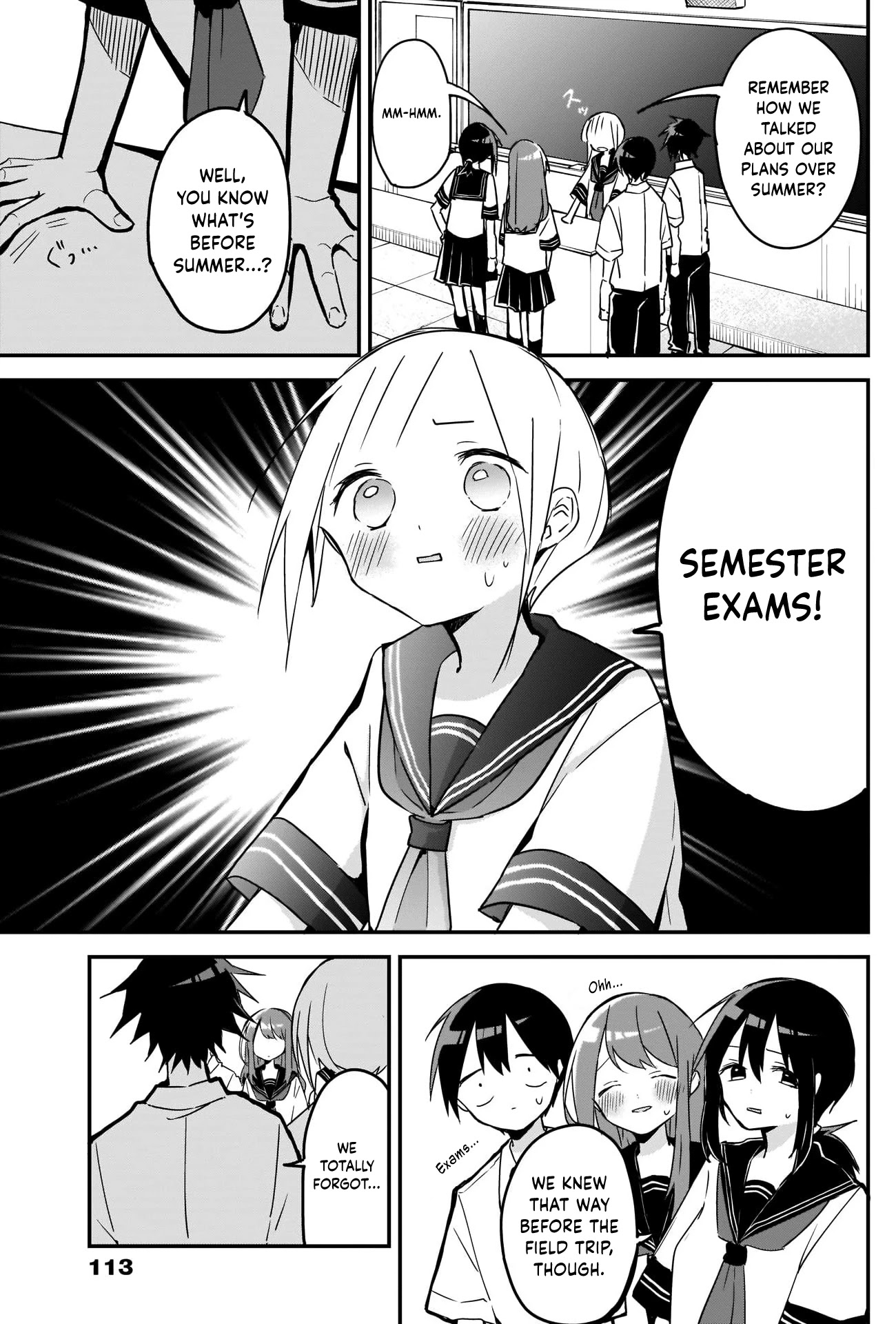 Kubo-san Doesn't Leave Me Be (a Mob) Chapter 78 page 3 - Chapter 78: Semester Exams and Emergency