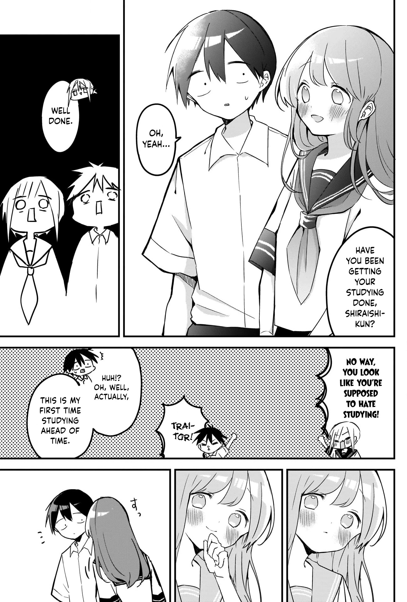 Kubo-san Doesn't Leave Me Be (a Mob) Chapter 78 page 5 - Chapter 78: Semester Exams and Emergency