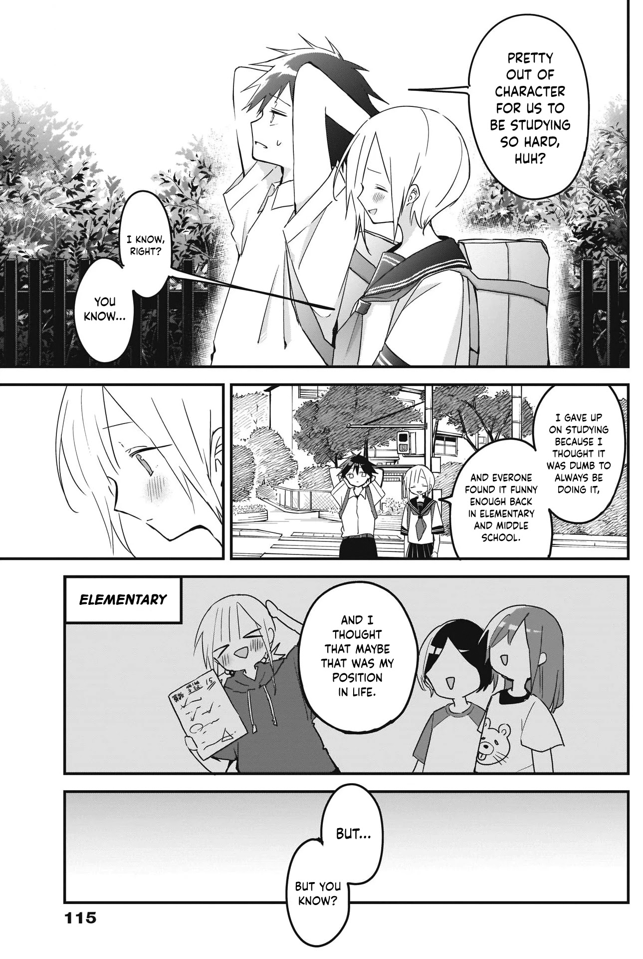 Kubo-san Doesn't Leave Me Be (a Mob) Chapter 79 page 3 - Chapter 79: Effort and Result
