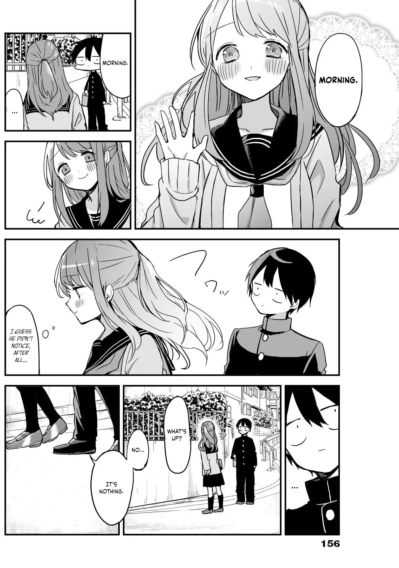 Kubo-san Doesn't Leave Me Be (a Mob) Chapter 8 page 12 - Chapter 8: Morning Prep and a Day of Nothing
