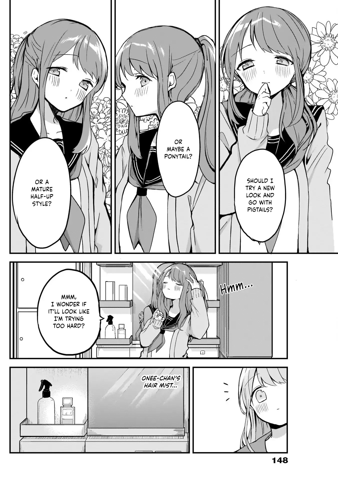 Kubo-san Doesn't Leave Me Be (a Mob) Chapter 8 page 4 - Chapter 8: Morning Prep and a Day of Nothing
