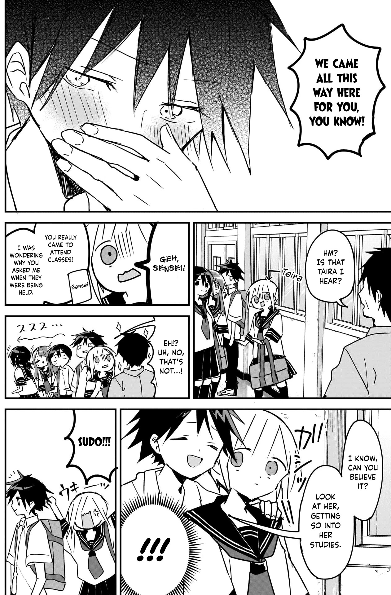 Kubo-san Doesn't Leave Me Be (a Mob) Chapter 80 page 10 - Chapter 80: Boneheaded and Summer Vacation