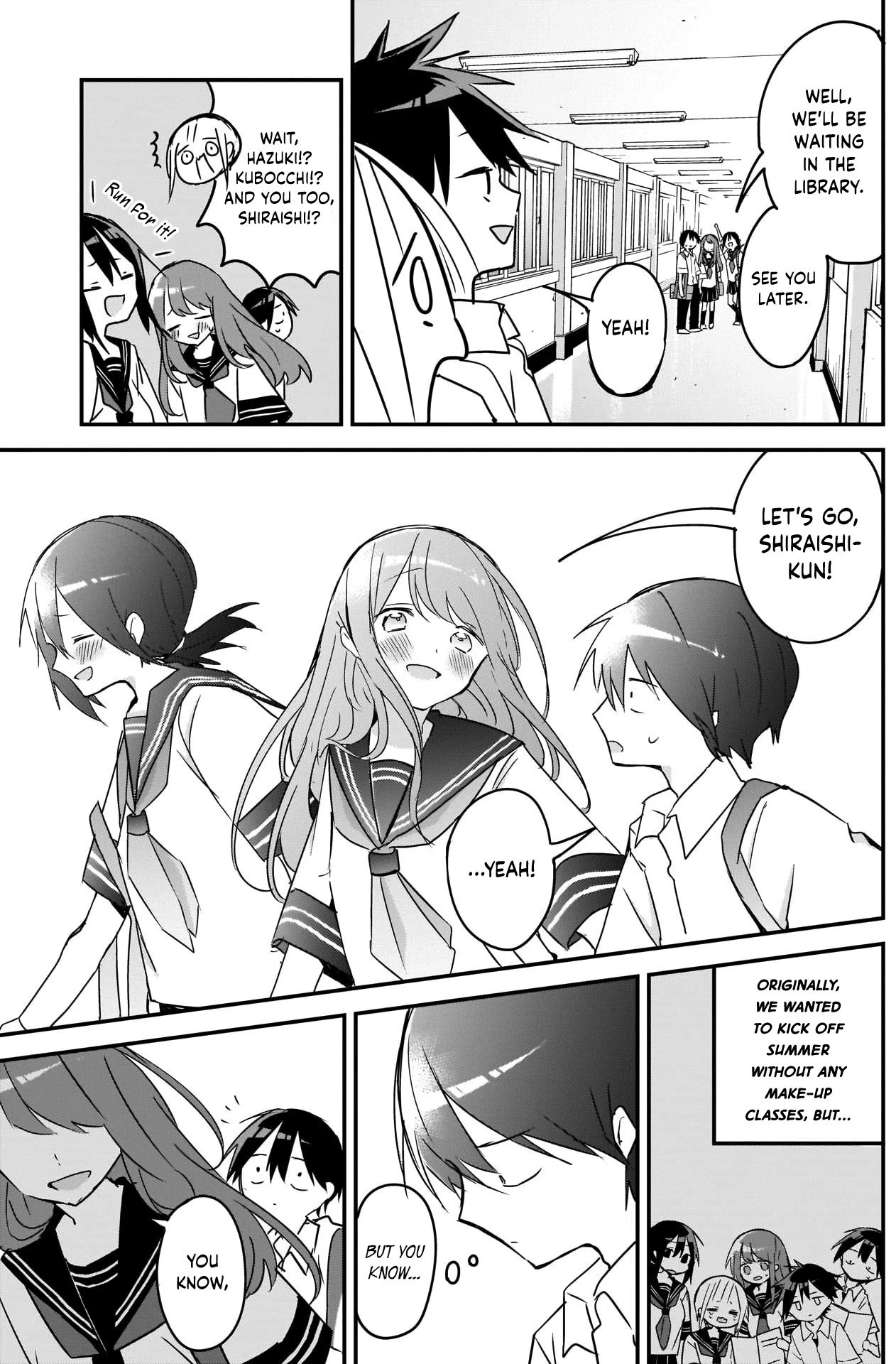 Kubo-san Doesn't Leave Me Be (a Mob) Chapter 80 page 11 - Chapter 80: Boneheaded and Summer Vacation