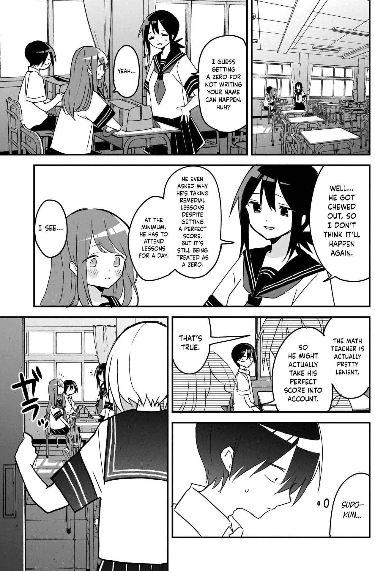 Kubo-san Doesn't Leave Me Be (a Mob) Chapter 80 page 5 - Chapter 80: Boneheaded and Summer Vacation