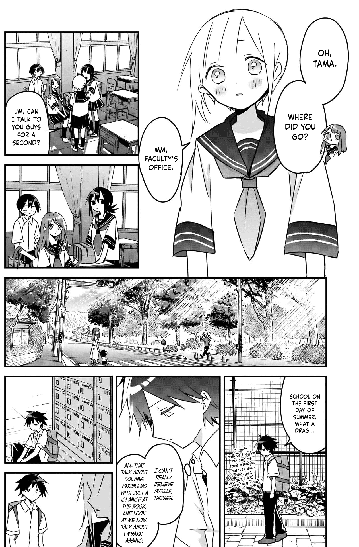 Kubo-san Doesn't Leave Me Be (a Mob) Chapter 80 page 6 - Chapter 80: Boneheaded and Summer Vacation