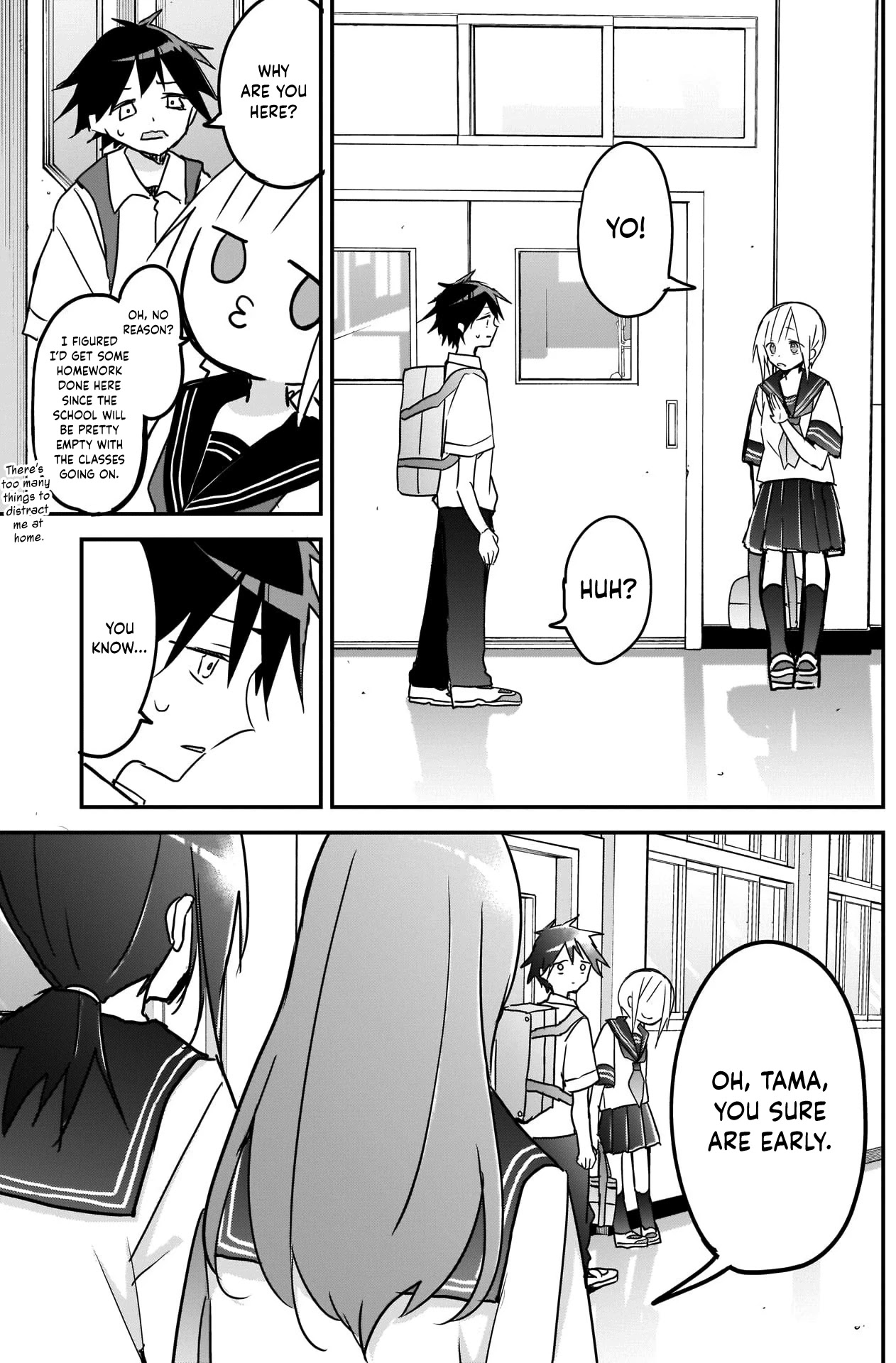 Kubo-san Doesn't Leave Me Be (a Mob) Chapter 80 page 7 - Chapter 80: Boneheaded and Summer Vacation