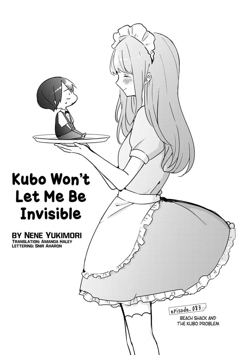 Kubo-san Doesn't Leave Me Be (a Mob) Chapter 83 page 1 - Chapter 83