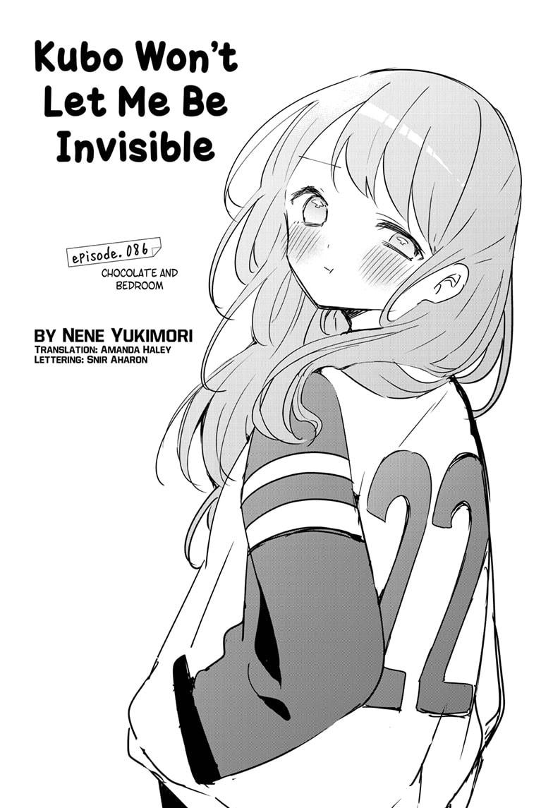 Kubo-san Doesn't Leave Me Be (a Mob) Chapter 86 page 1 - Chapter 86