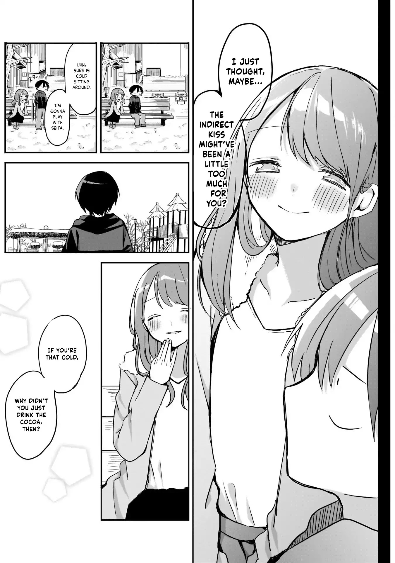 Kubo-san Doesn't Leave Me Be (a Mob) Chapter 9 page 12 - Chapter 9: Snow and Hot Cocoa