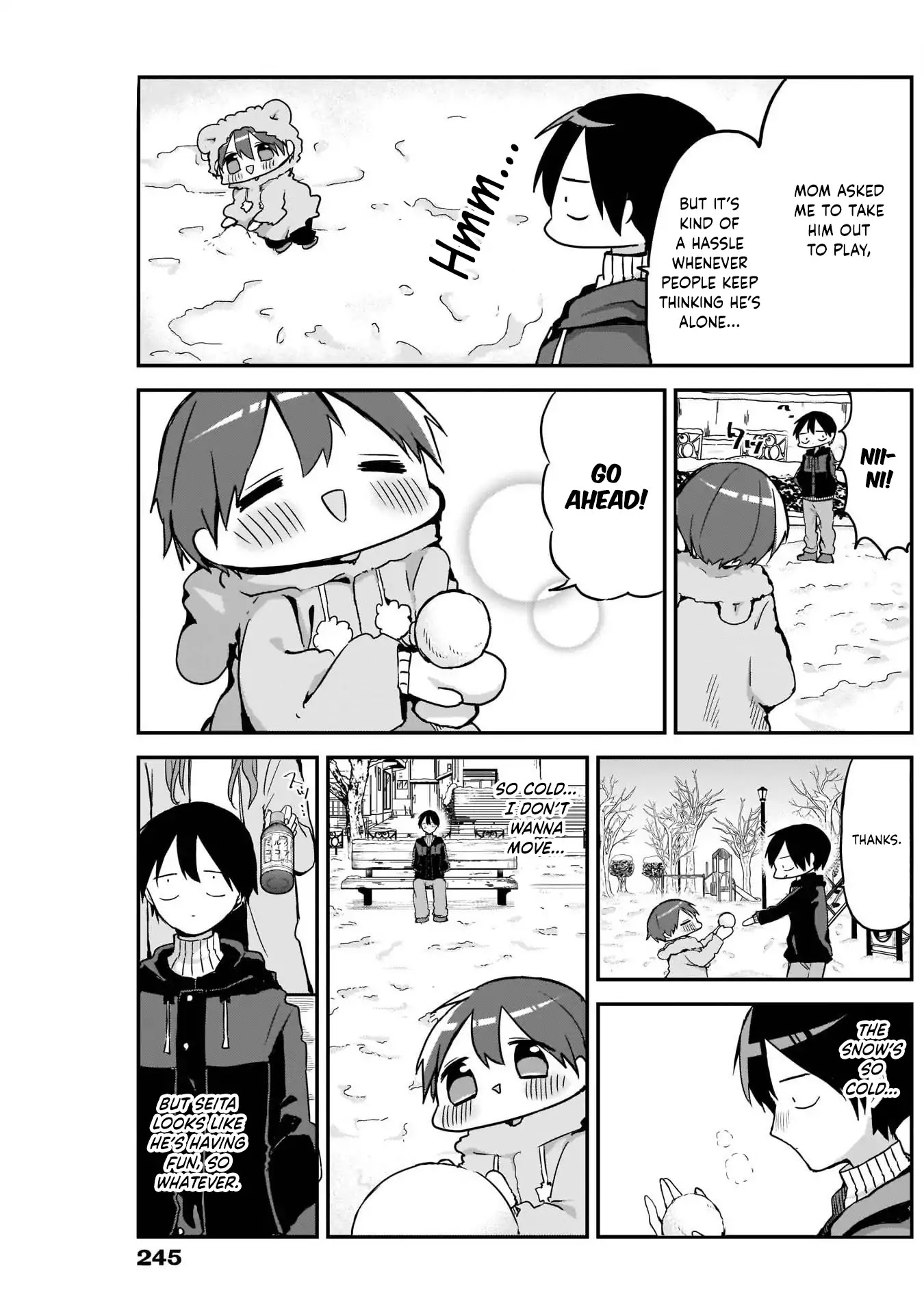 Kubo-san Doesn't Leave Me Be (a Mob) Chapter 9 page 3 - Chapter 9: Snow and Hot Cocoa