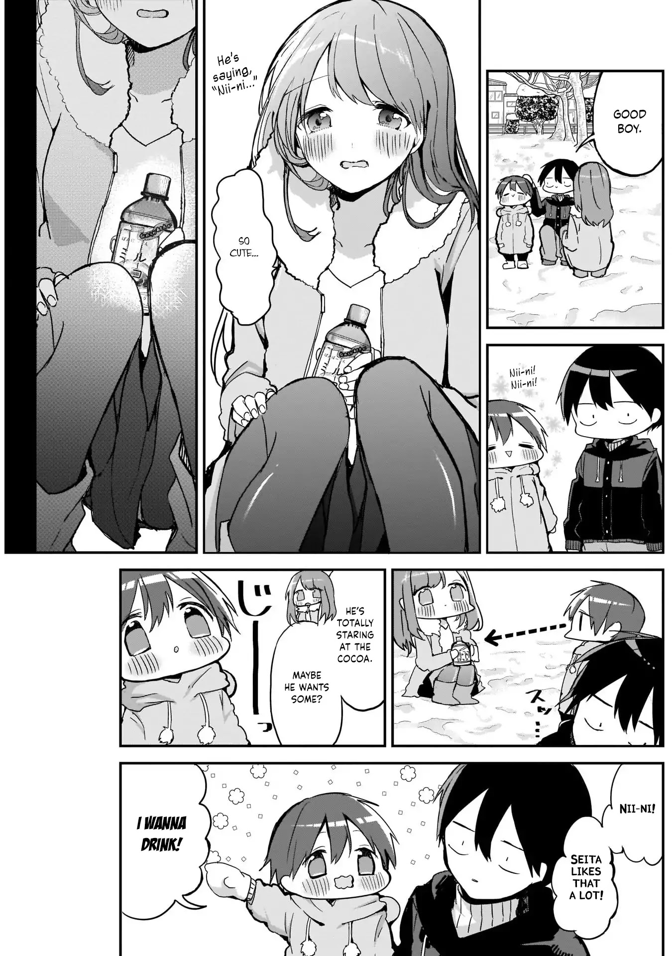 Kubo-san Doesn't Leave Me Be (a Mob) Chapter 9 page 5 - Chapter 9: Snow and Hot Cocoa