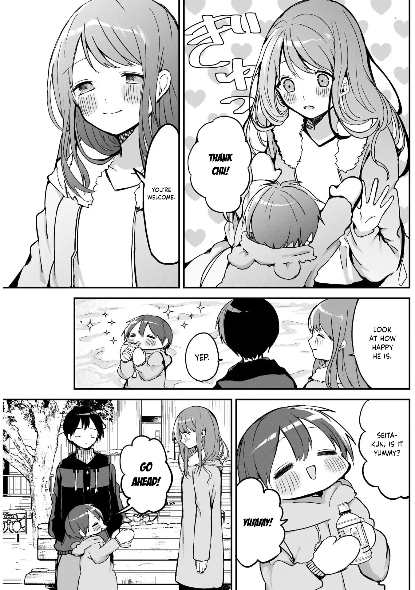 Kubo-san Doesn't Leave Me Be (a Mob) Chapter 9 page 7 - Chapter 9: Snow and Hot Cocoa