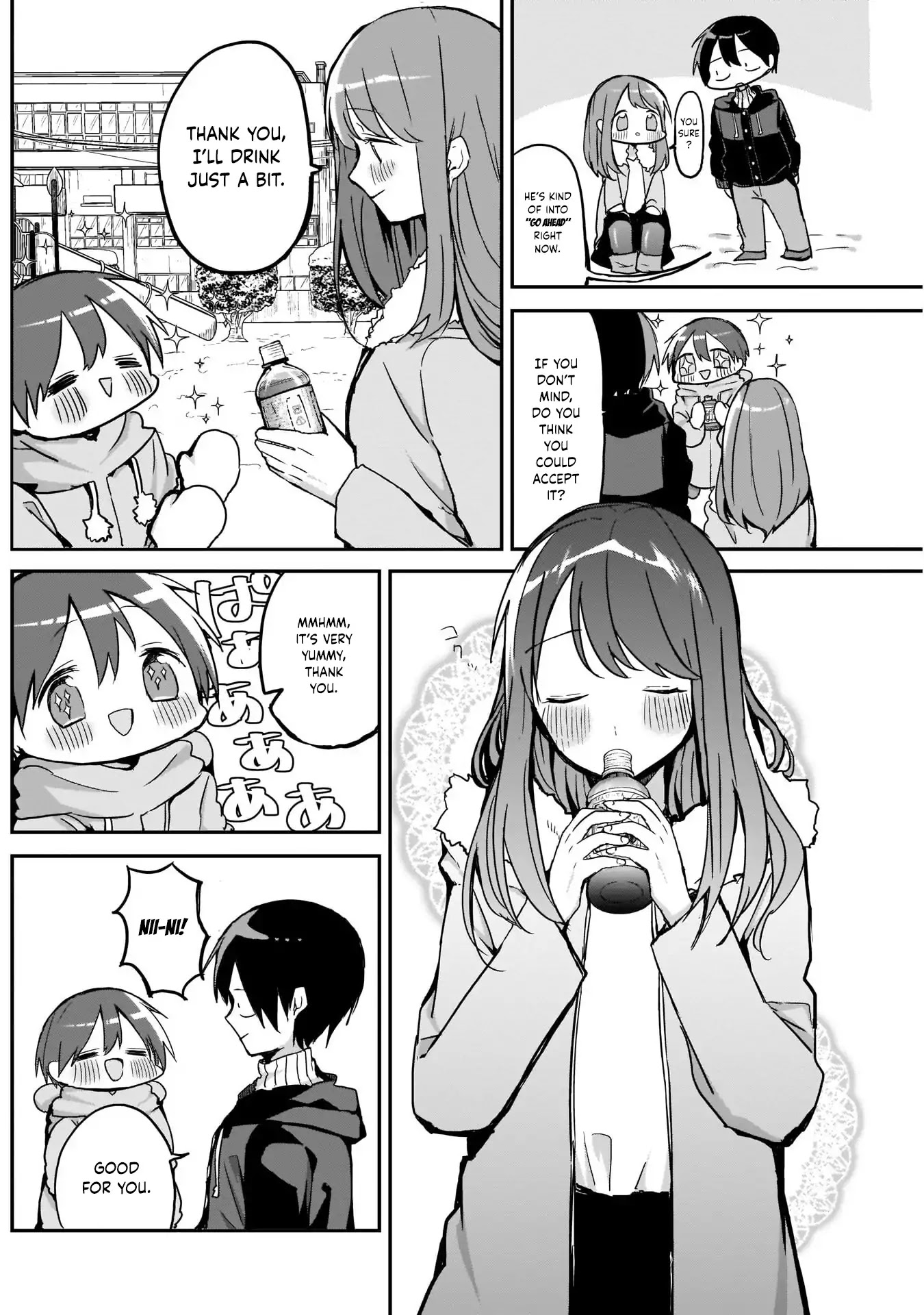 Kubo-san Doesn't Leave Me Be (a Mob) Chapter 9 page 8 - Chapter 9: Snow and Hot Cocoa