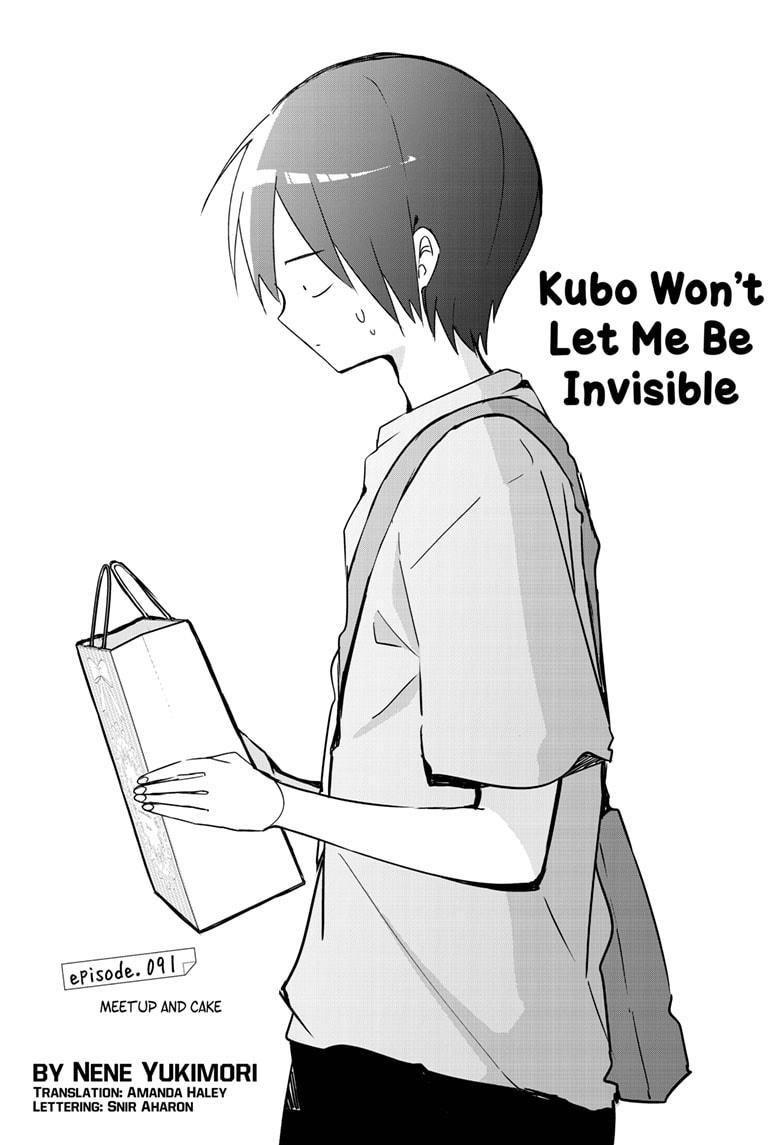 Kubo-san Doesn't Leave Me Be (a Mob) Chapter 91 page 1 - Chapter 91