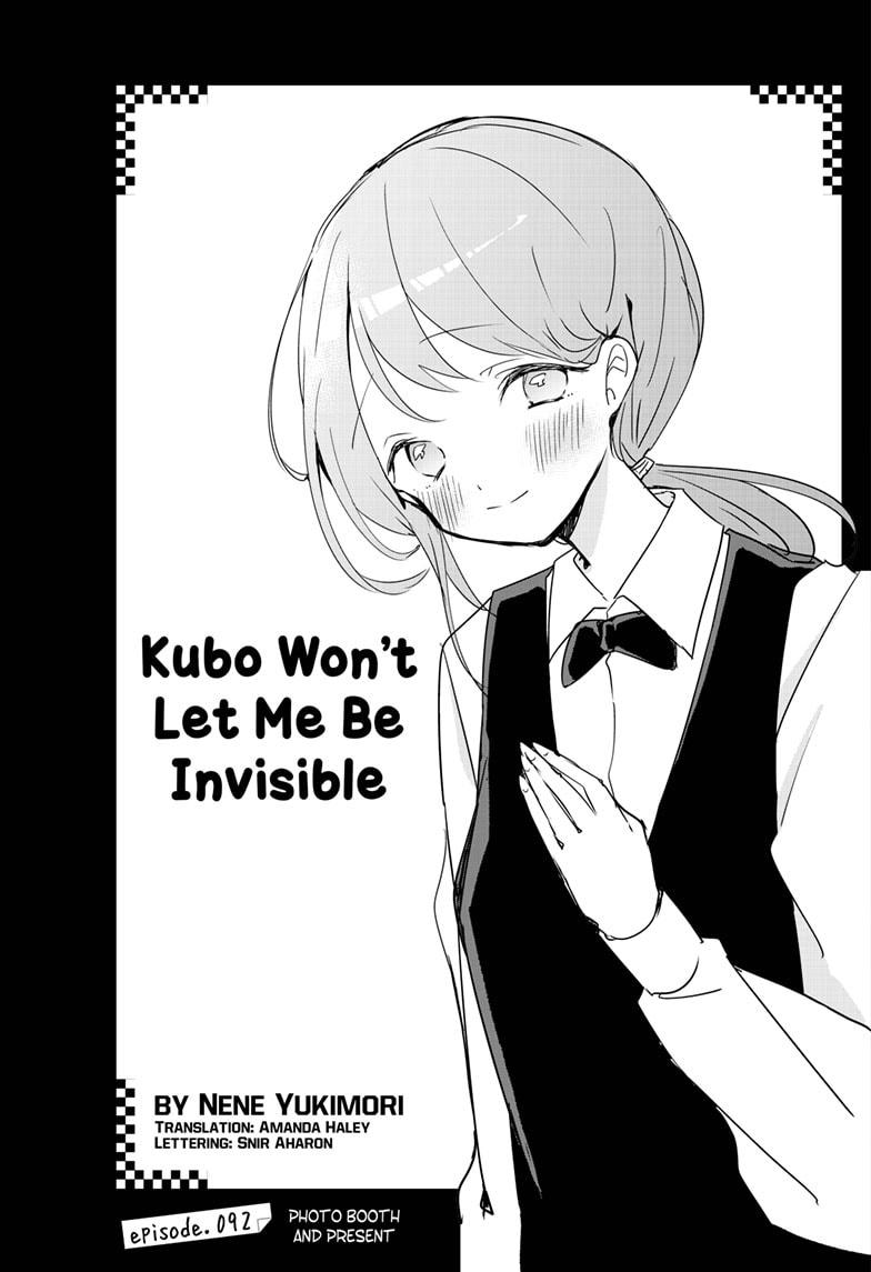 Kubo-san Doesn't Leave Me Be (a Mob) Chapter 92 page 2 - Chapter 92