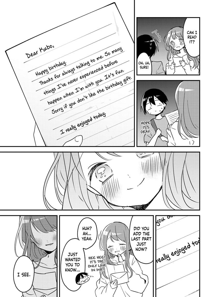 Kubo-san Doesn't Leave Me Be (a Mob) Chapter 94 page 9 - Chapter 94