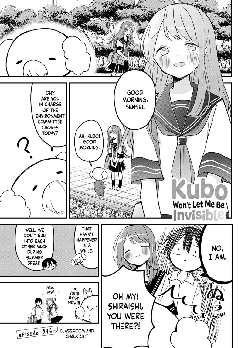 Kubo-san Doesn't Leave Me Be (a Mob) Chapter 96 page 1 - Chapter 96