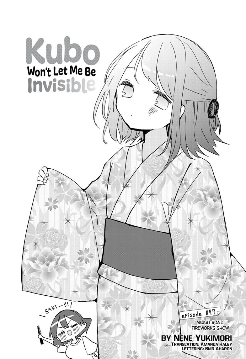 Kubo-san Doesn't Leave Me Be (a Mob) Chapter 97 page 1 - Chapter 97