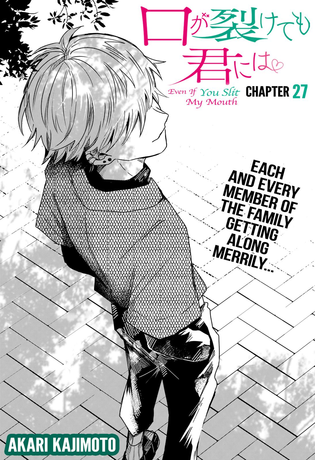 Kuchi ga Saketemo Kimi ni wa (2020) Chapter 27 page 6 - Chapter 27