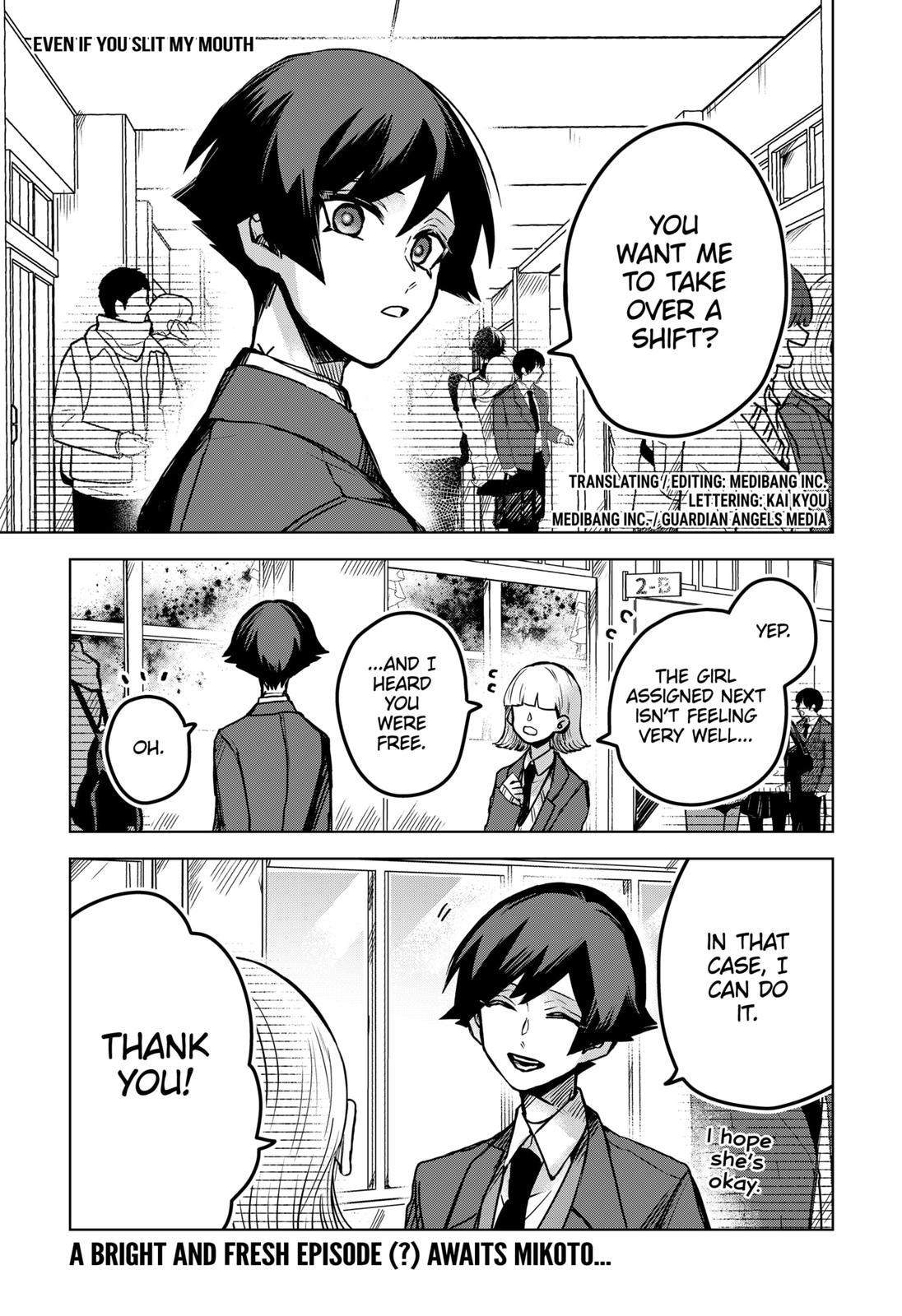 Kuchi ga Saketemo Kimi ni wa (2020) Chapter 34 page 2 - Chapter 34