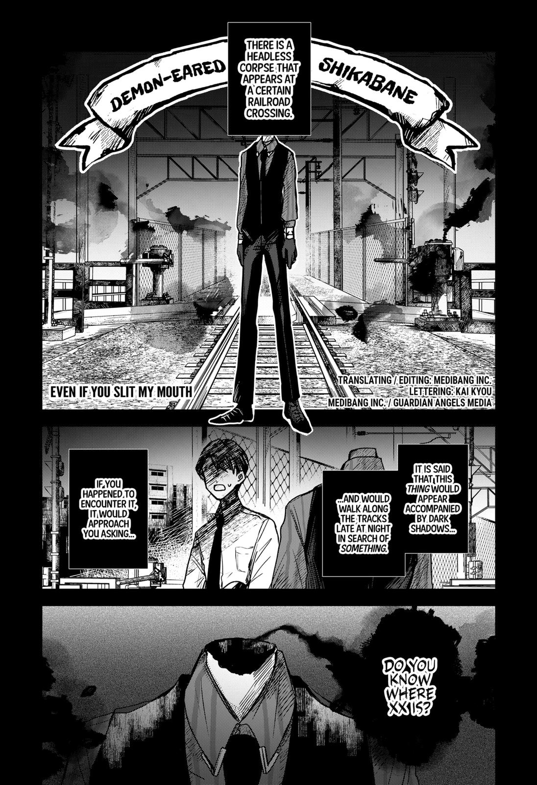 Kuchi ga Saketemo Kimi ni wa (2020) Chapter 36 page 1 - Chapter 36