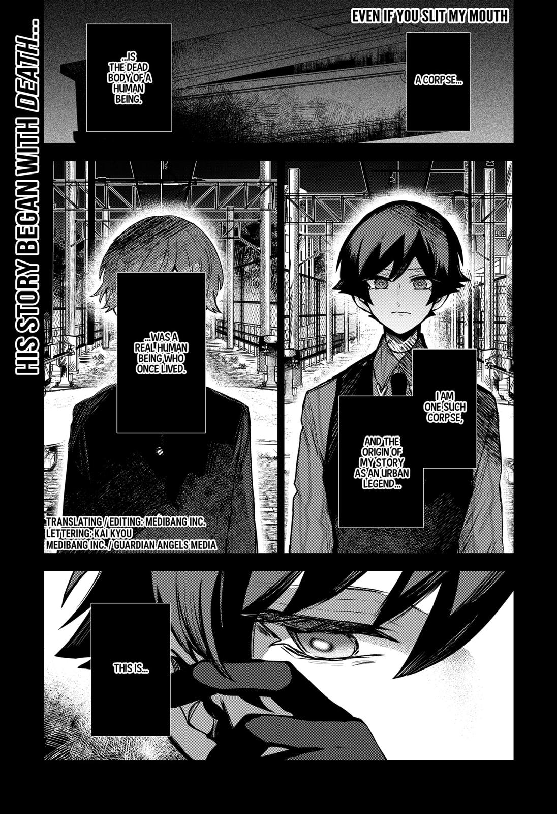 Kuchi ga Saketemo Kimi ni wa (2020) Chapter 37 page 1 - Chapter 37
