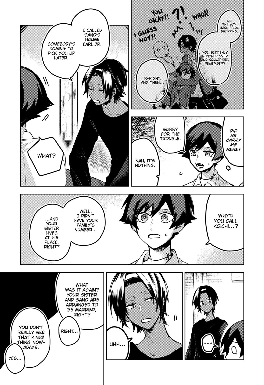 Kuchi ga Saketemo Kimi ni wa (2020) Chapter 38 page 13 - Chapter 38