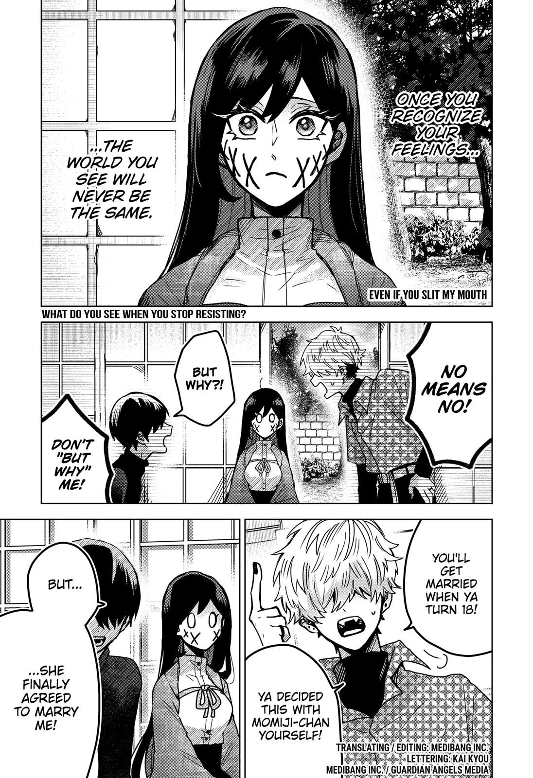 Kuchi ga Saketemo Kimi ni wa (2020) Chapter 48 page 1 - Chapter 48