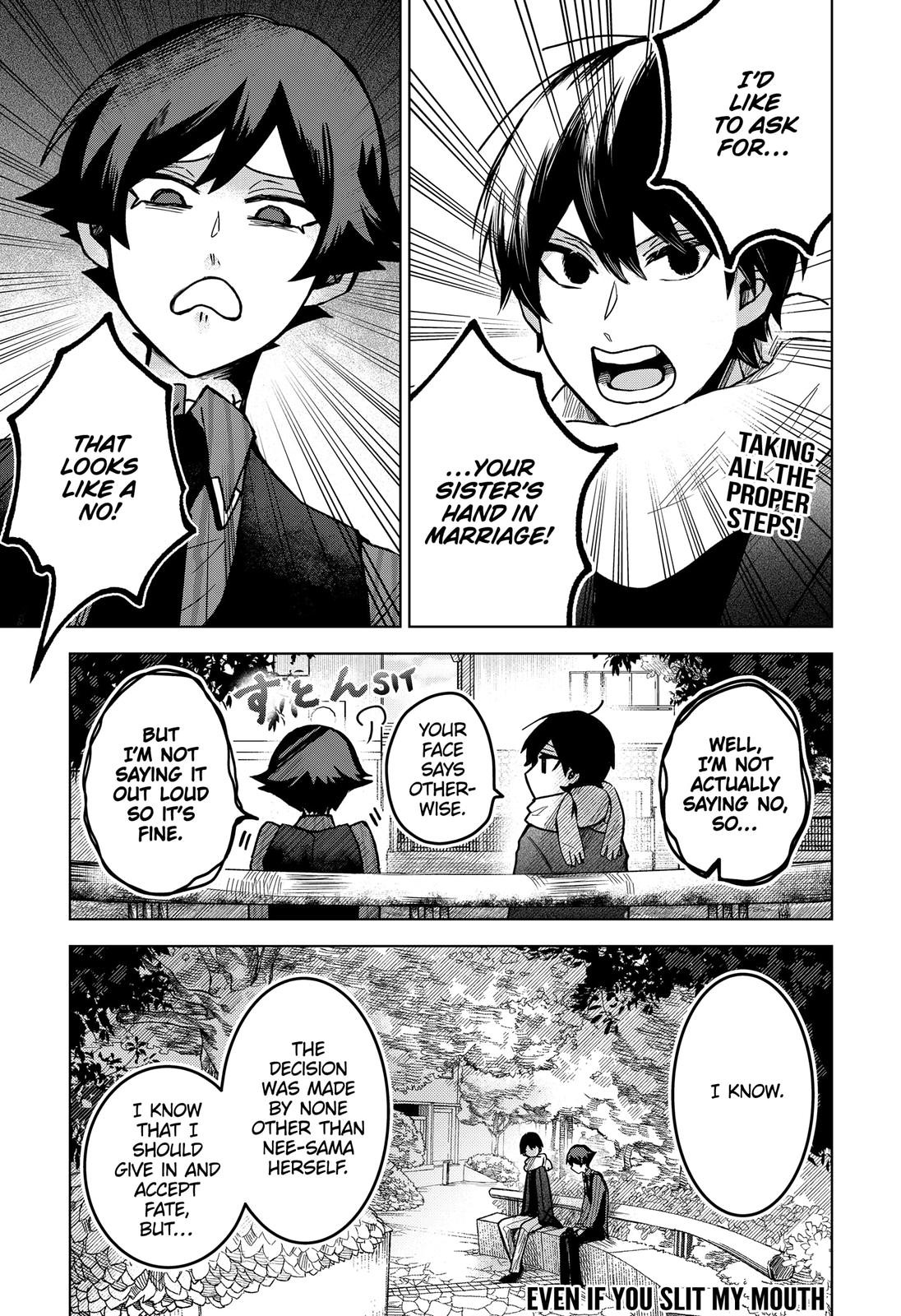 Kuchi ga Saketemo Kimi ni wa (2020) Chapter 50 page 1 - Chapter 50
