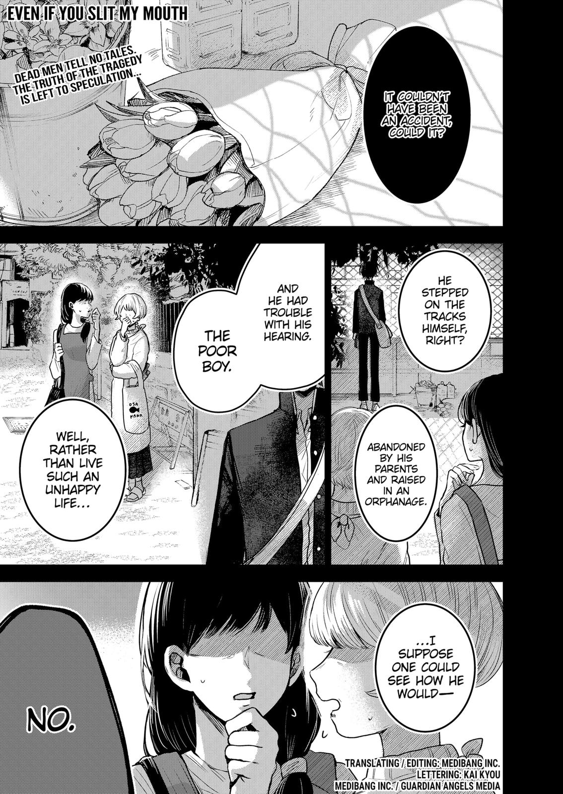 Kuchi ga Saketemo Kimi ni wa (2020) Chapter 58 page 1 - Chapter 58