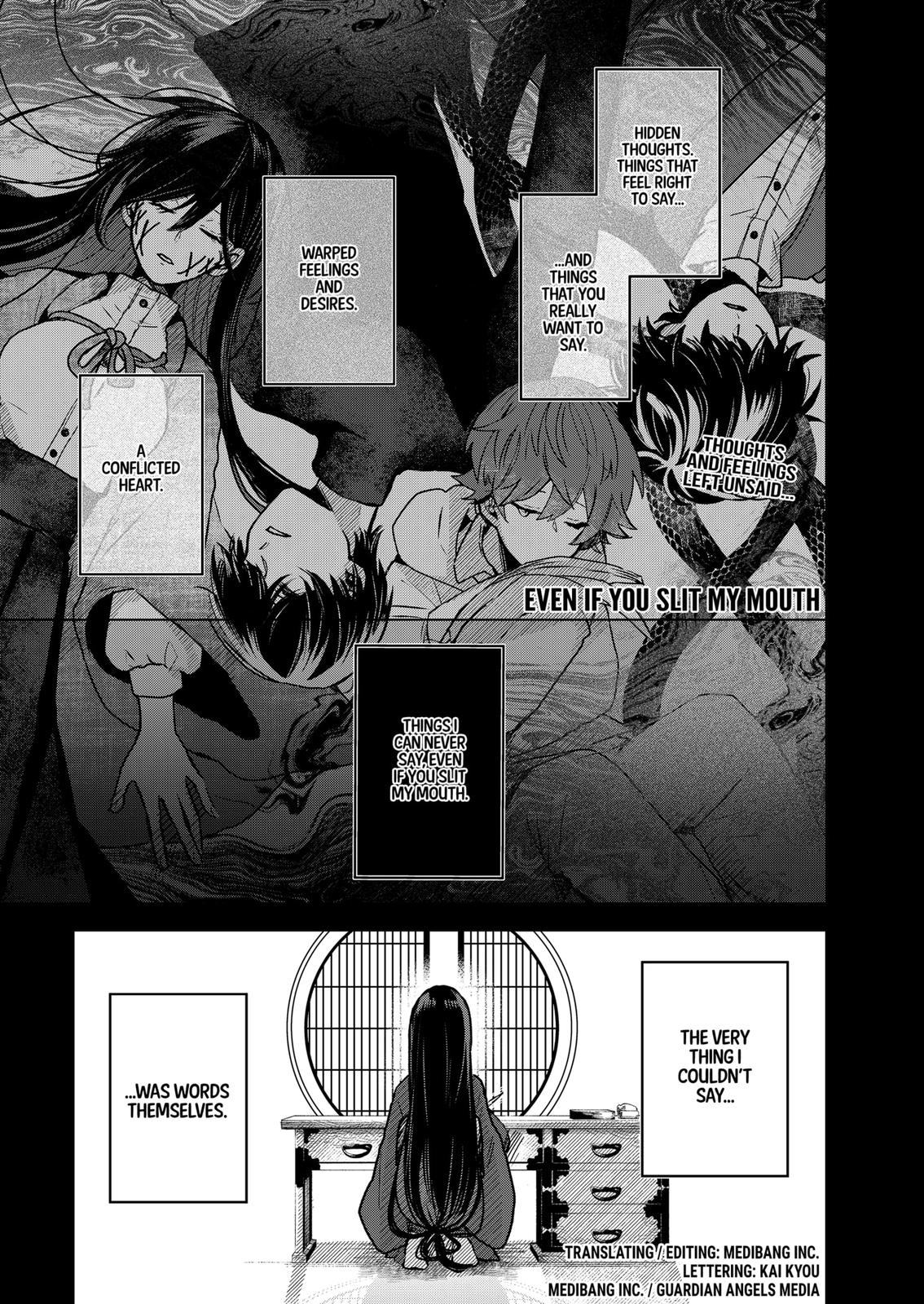 Kuchi ga Saketemo Kimi ni wa (2020) Chapter 61 page 1 - Chapter 61