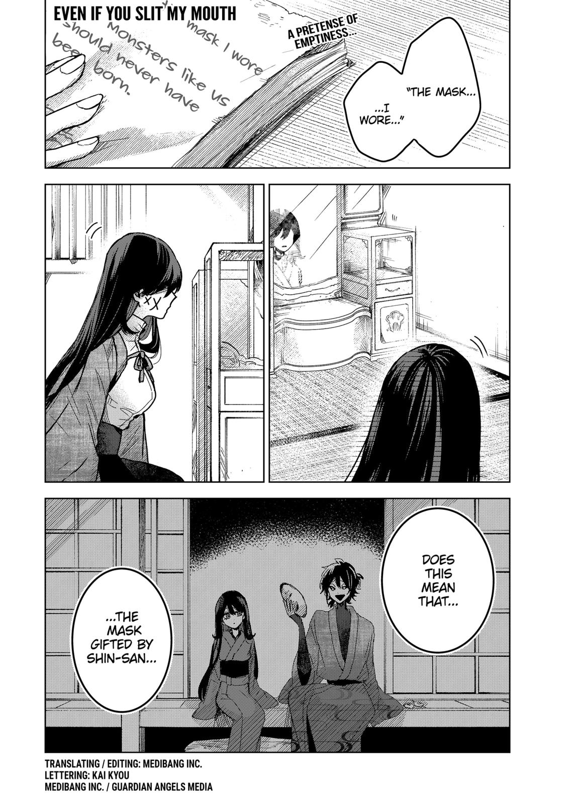 Kuchi ga Saketemo Kimi ni wa (2020) Chapter 63 page 1 - Chapter 63
