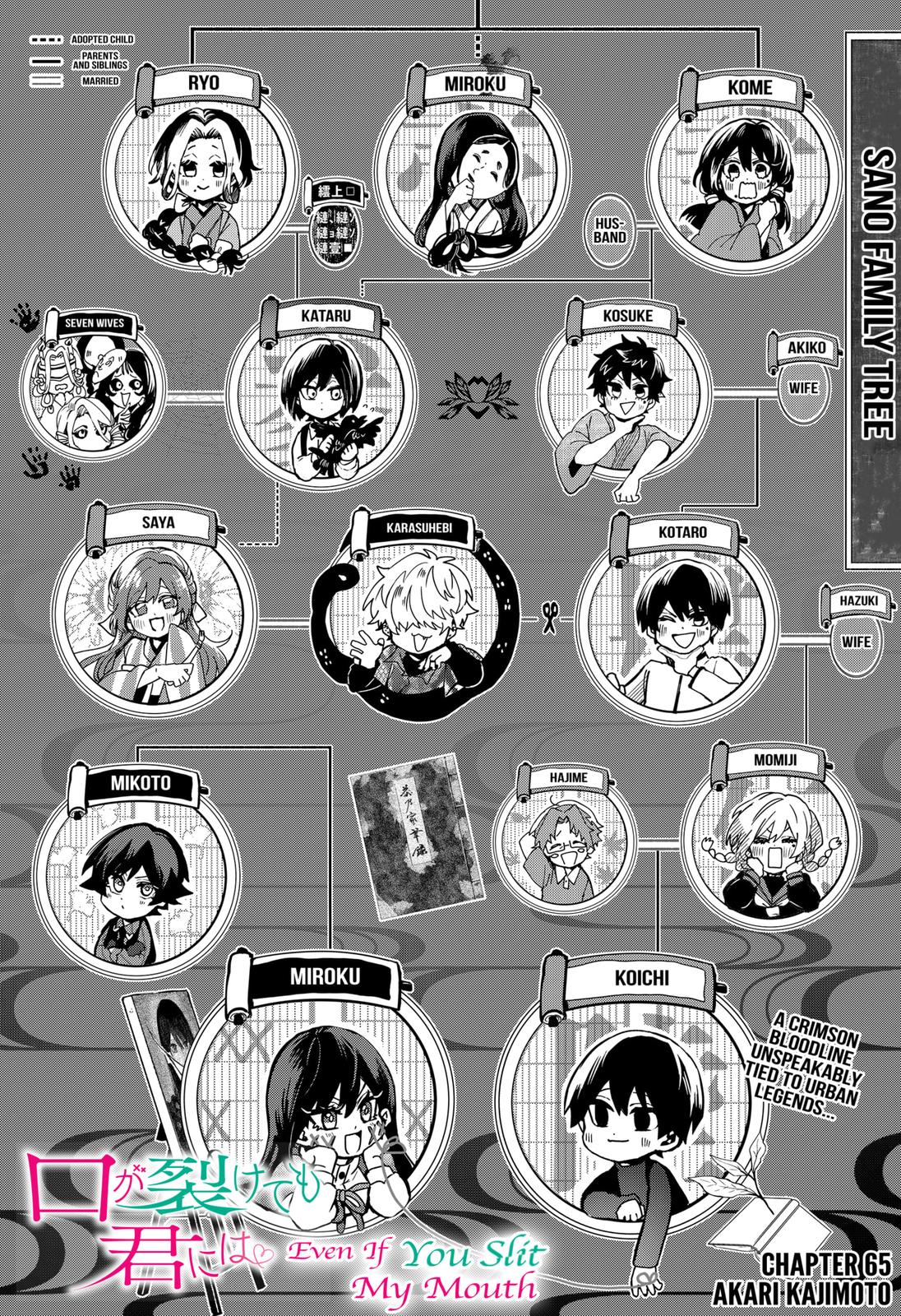 Kuchi ga Saketemo Kimi ni wa (2020) Chapter 65 page 1 - Chapter 65