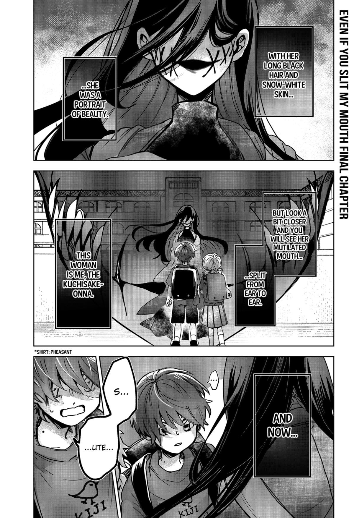 Kuchi ga Saketemo Kimi ni wa (2020) Chapter 80 page 1 - Chapter 80 [END]