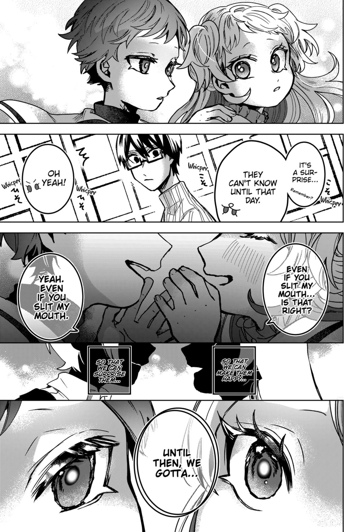 Kuchi ga Saketemo Kimi ni wa (2020) Chapter 80 page 35 - Chapter 80 [END]