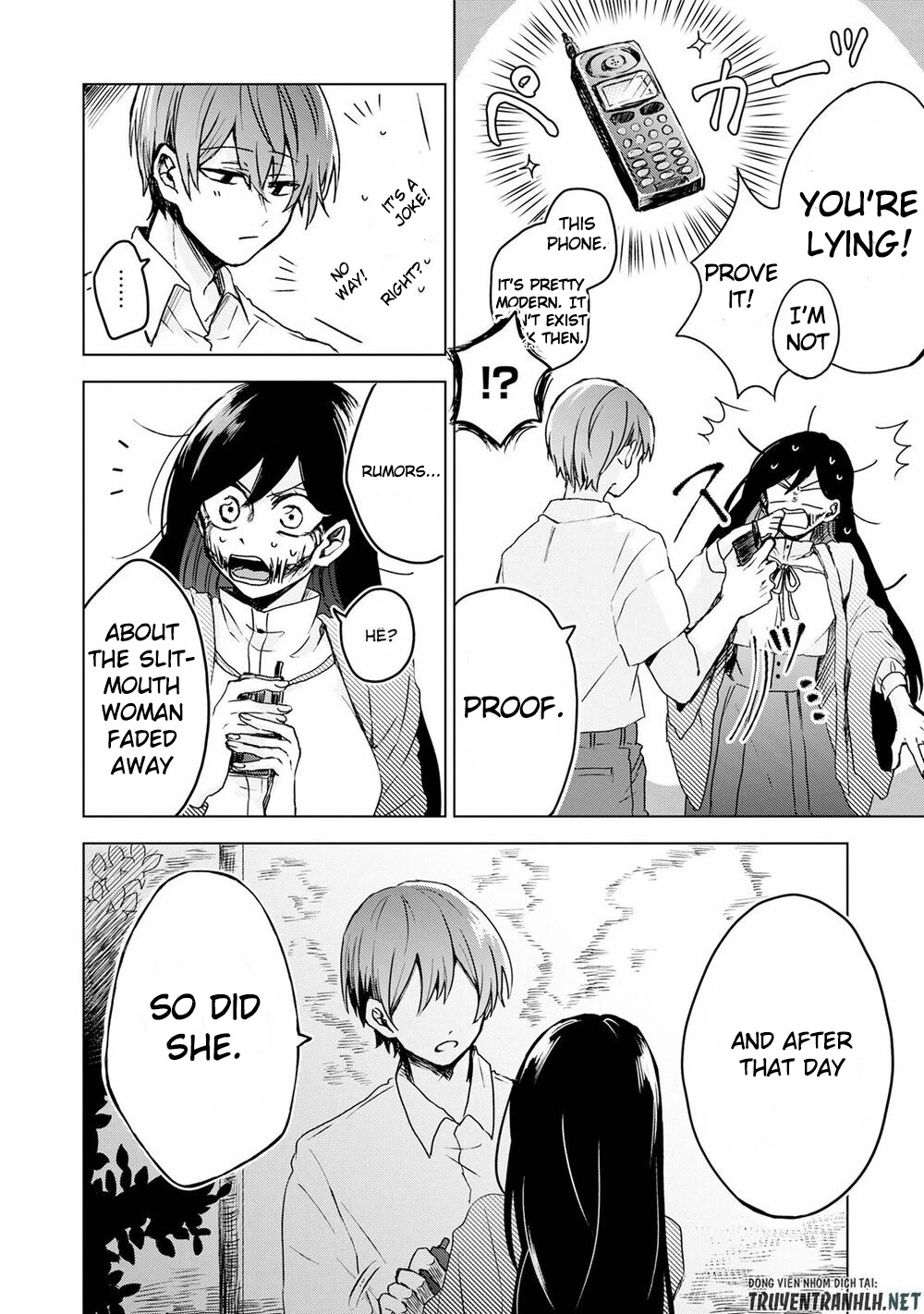 Kuchi Ga Saketemo Kimi Niwa Chapter 3 page 21 - Chapter 3: End