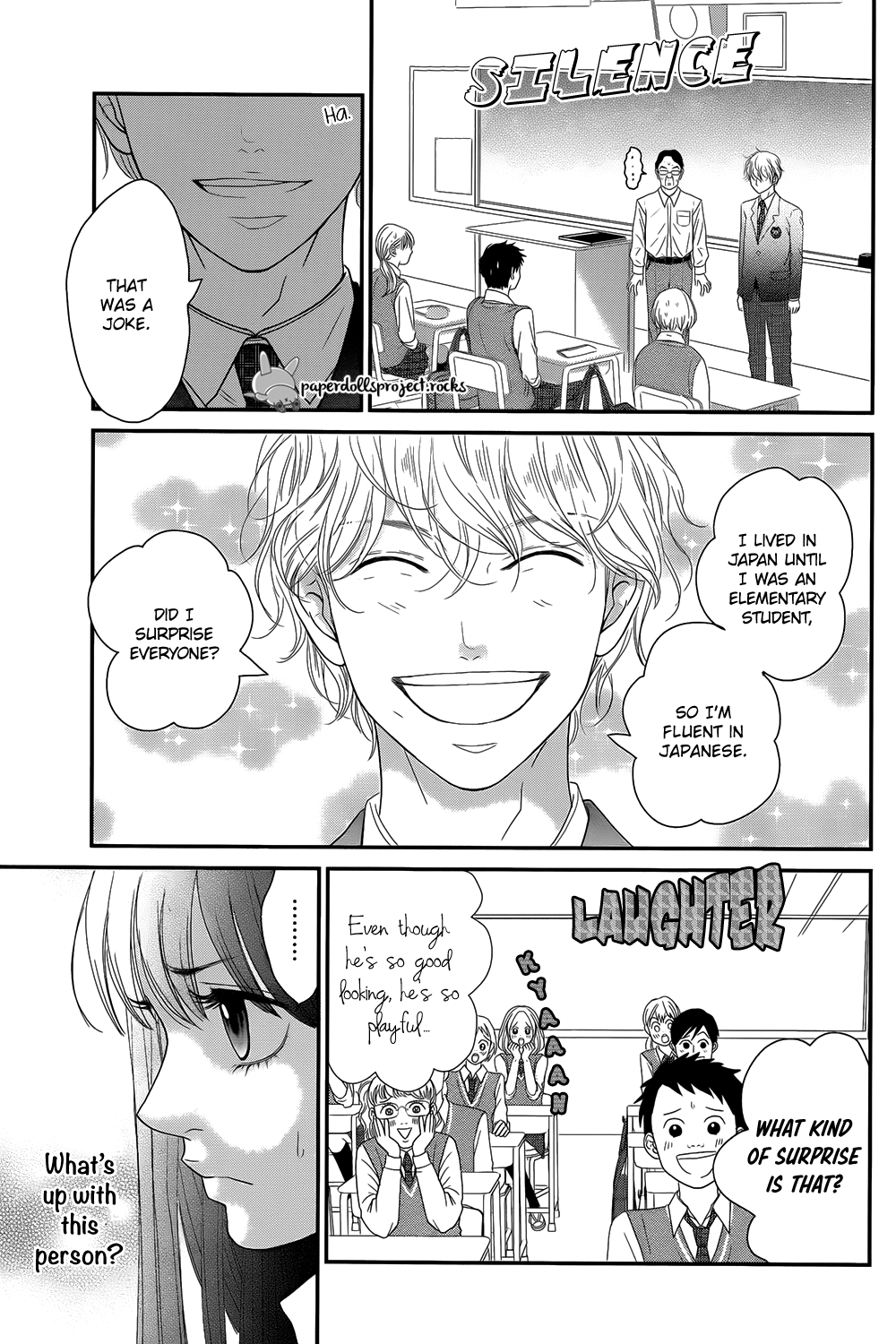 Kuchibiru ni Kimi no Iro Chapter 1 page 10 - Chapter 1 : The world is changing.