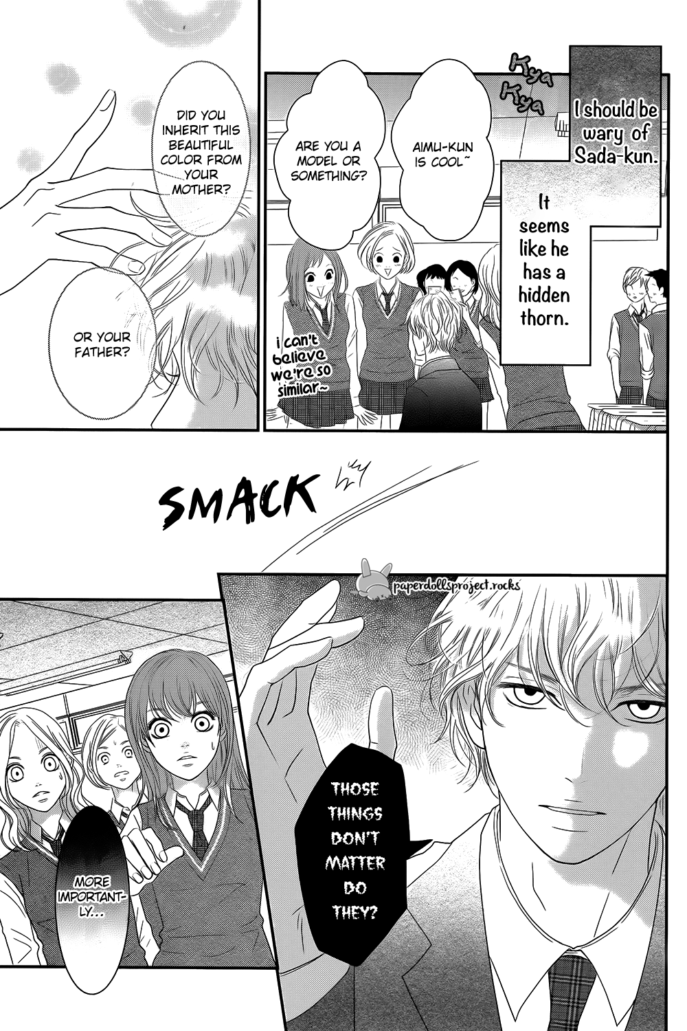 Kuchibiru ni Kimi no Iro Chapter 1 page 12 - Chapter 1 : The world is changing.