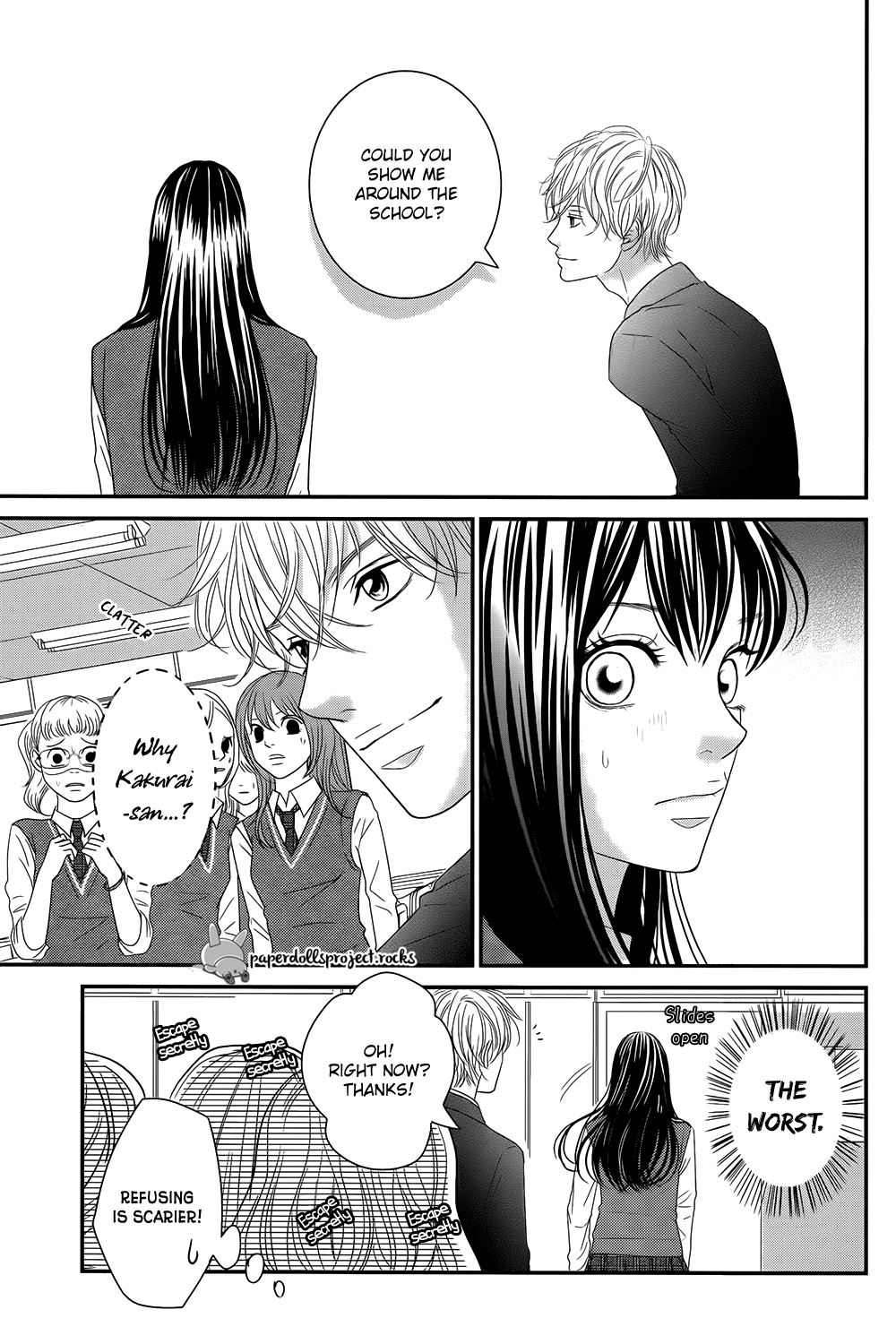 Kuchibiru ni Kimi no Iro Chapter 1 page 14 - Chapter 1 : The world is changing.