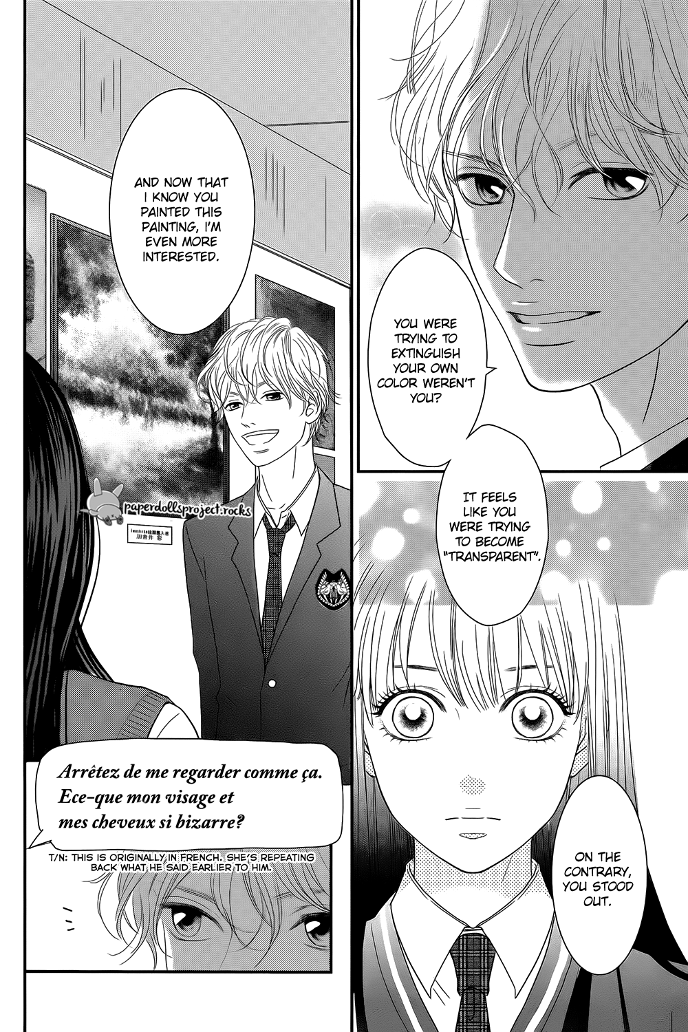 Kuchibiru ni Kimi no Iro Chapter 1 page 17 - Chapter 1 : The world is changing.