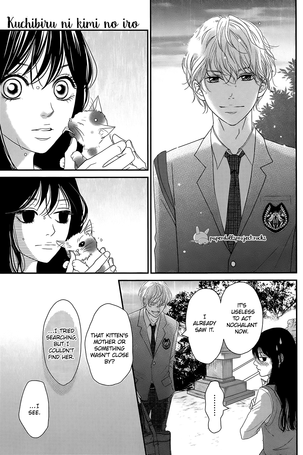 Kuchibiru ni Kimi no Iro Chapter 1 page 30 - Chapter 1 : The world is changing.