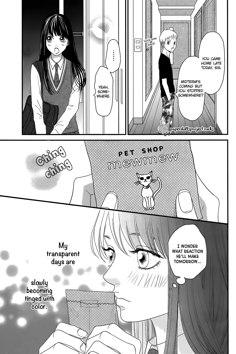 Kuchibiru ni Kimi no Iro Chapter 1 page 42 - Chapter 1 : The world is changing.