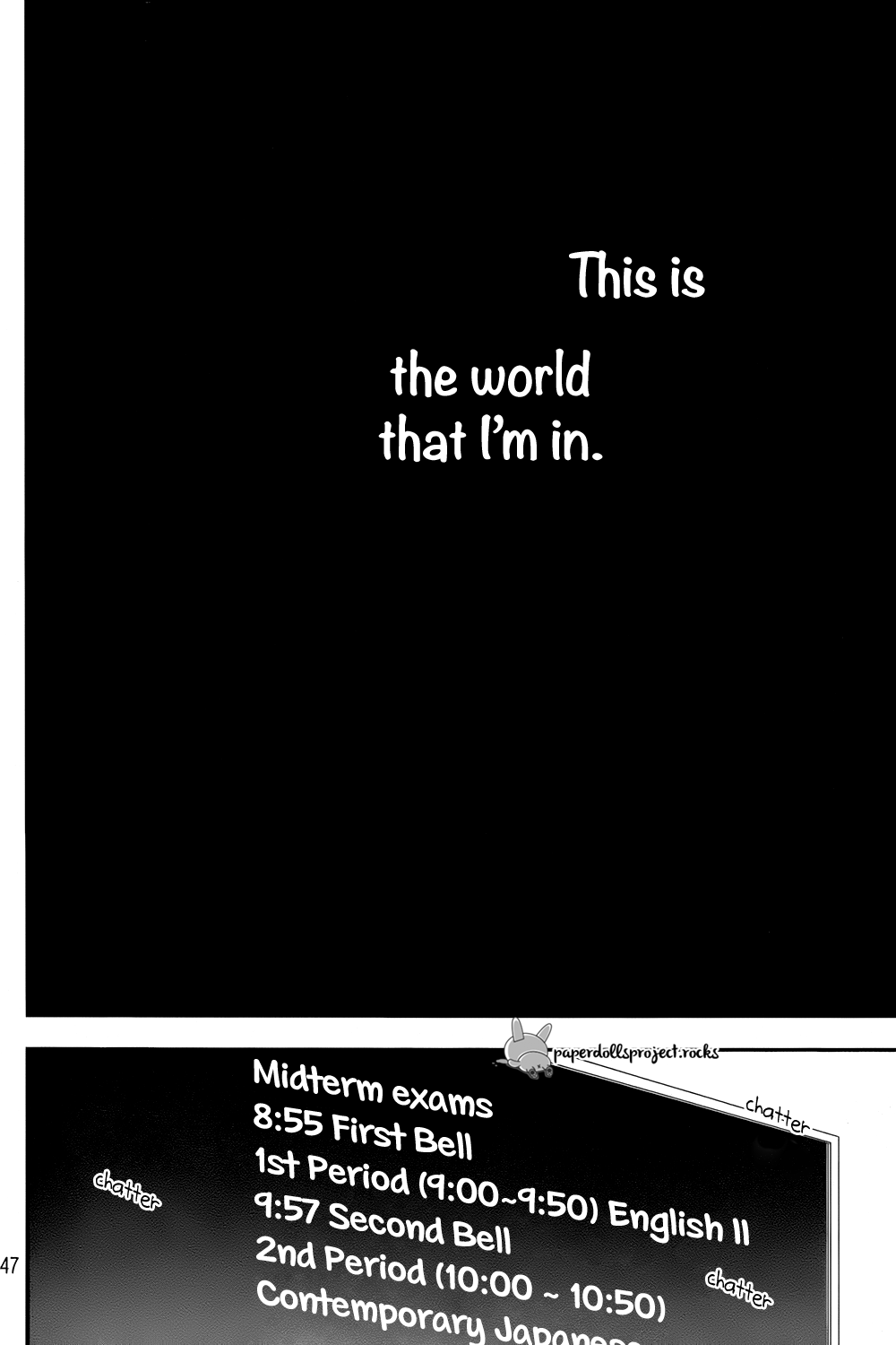 Kuchibiru ni Kimi no Iro Chapter 1 page 47 - Chapter 1 : The world is changing.