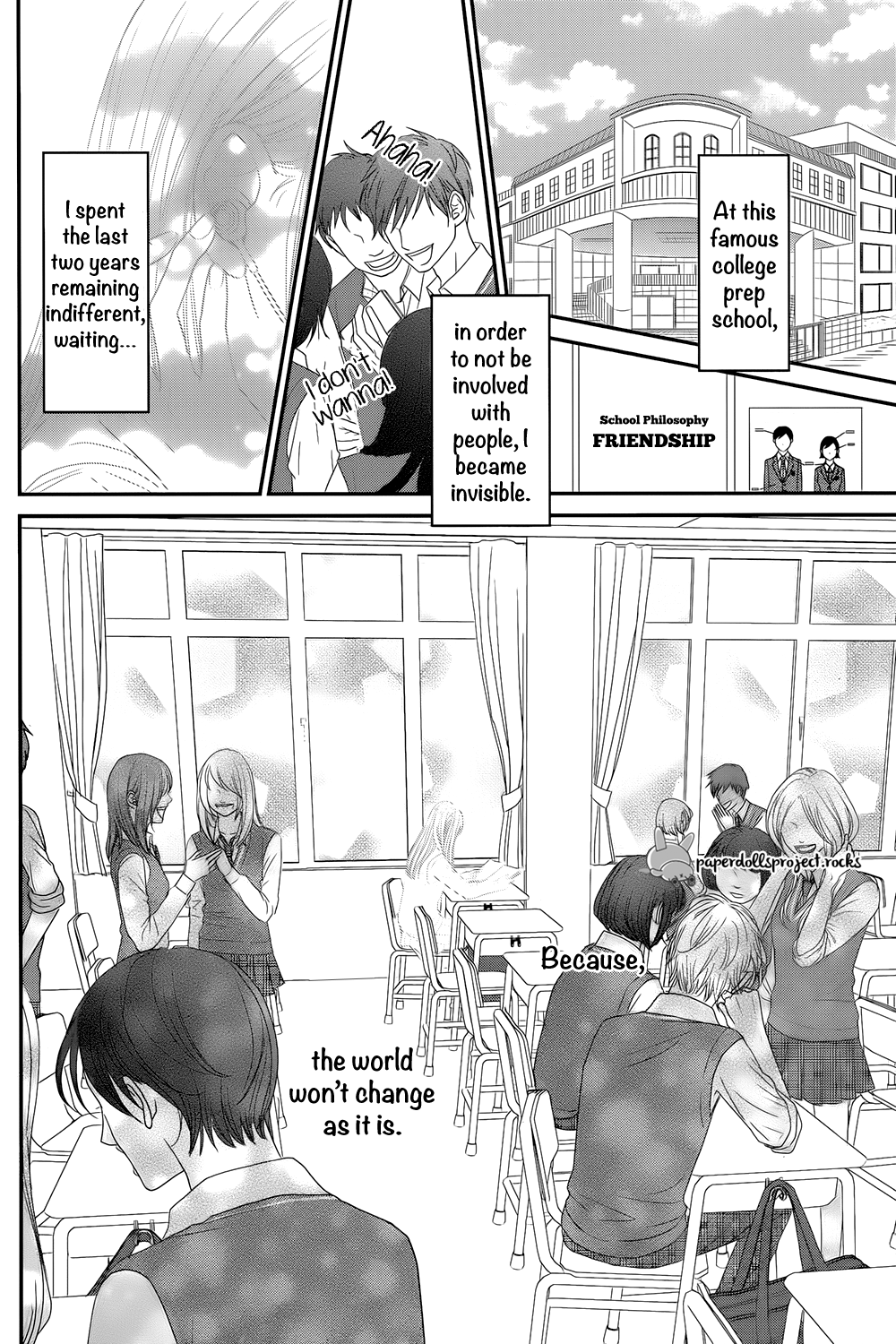 Kuchibiru ni Kimi no Iro Chapter 1 page 5 - Chapter 1 : The world is changing.
