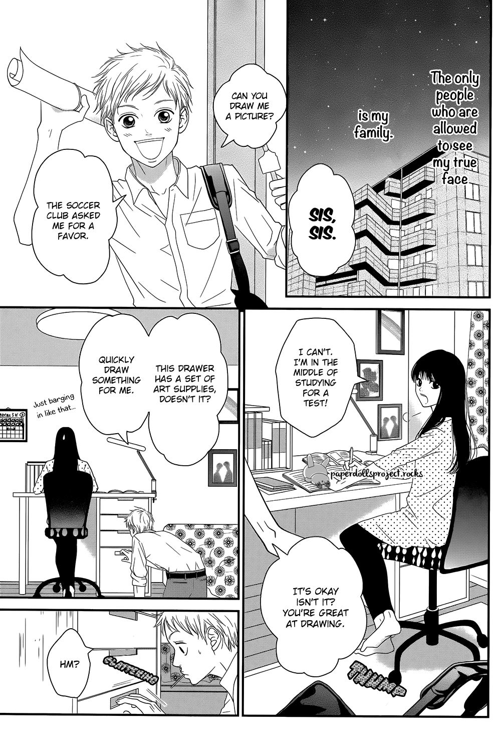 Kuchibiru ni Kimi no Iro Chapter 1 page 6 - Chapter 1 : The world is changing.
