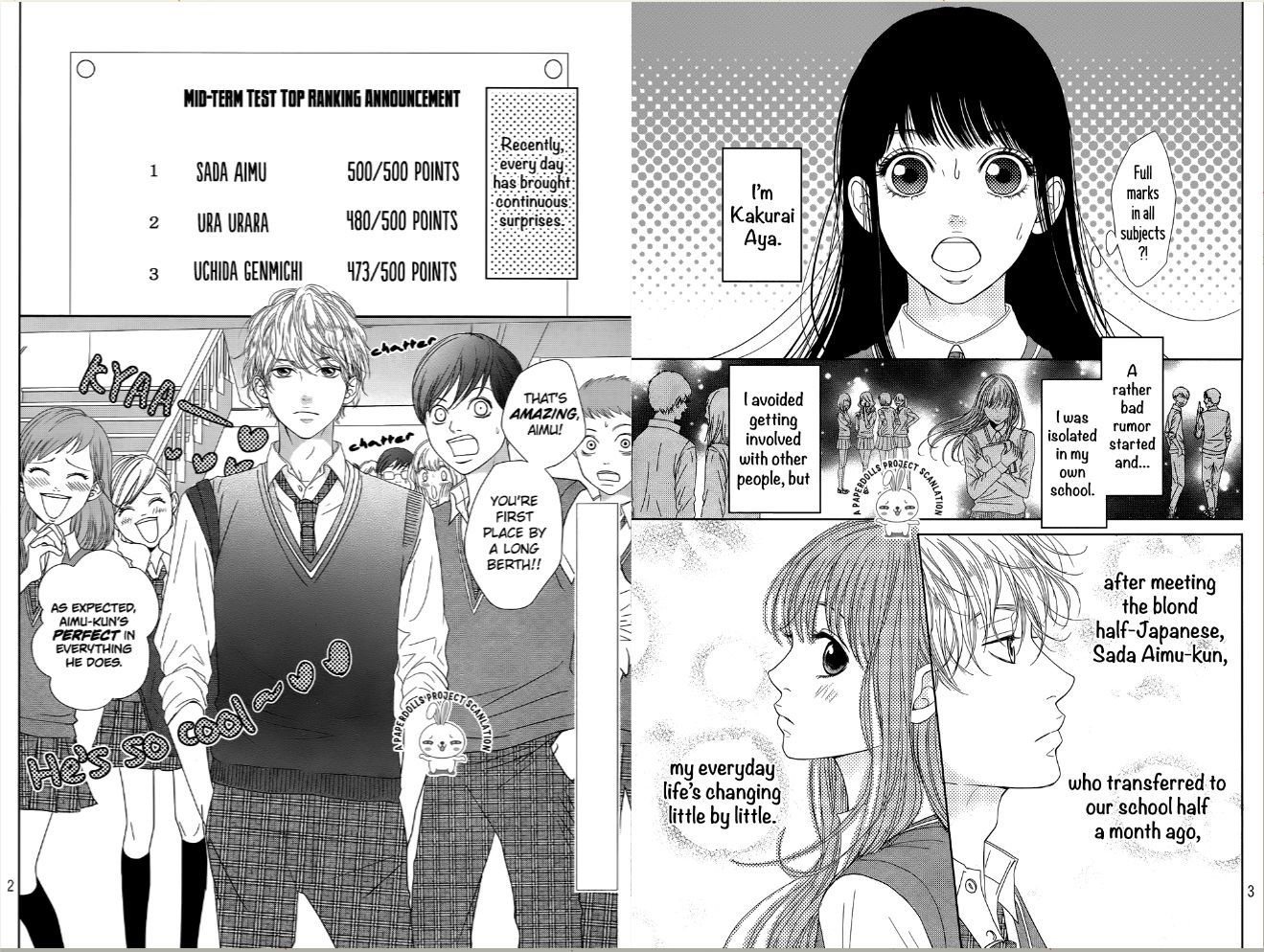 Kuchibiru ni Kimi no Iro Chapter 2 page 3 - Chapter 2